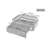Velko 57.48'' Corduroy Reclining Sleeper Sofa-1304064498