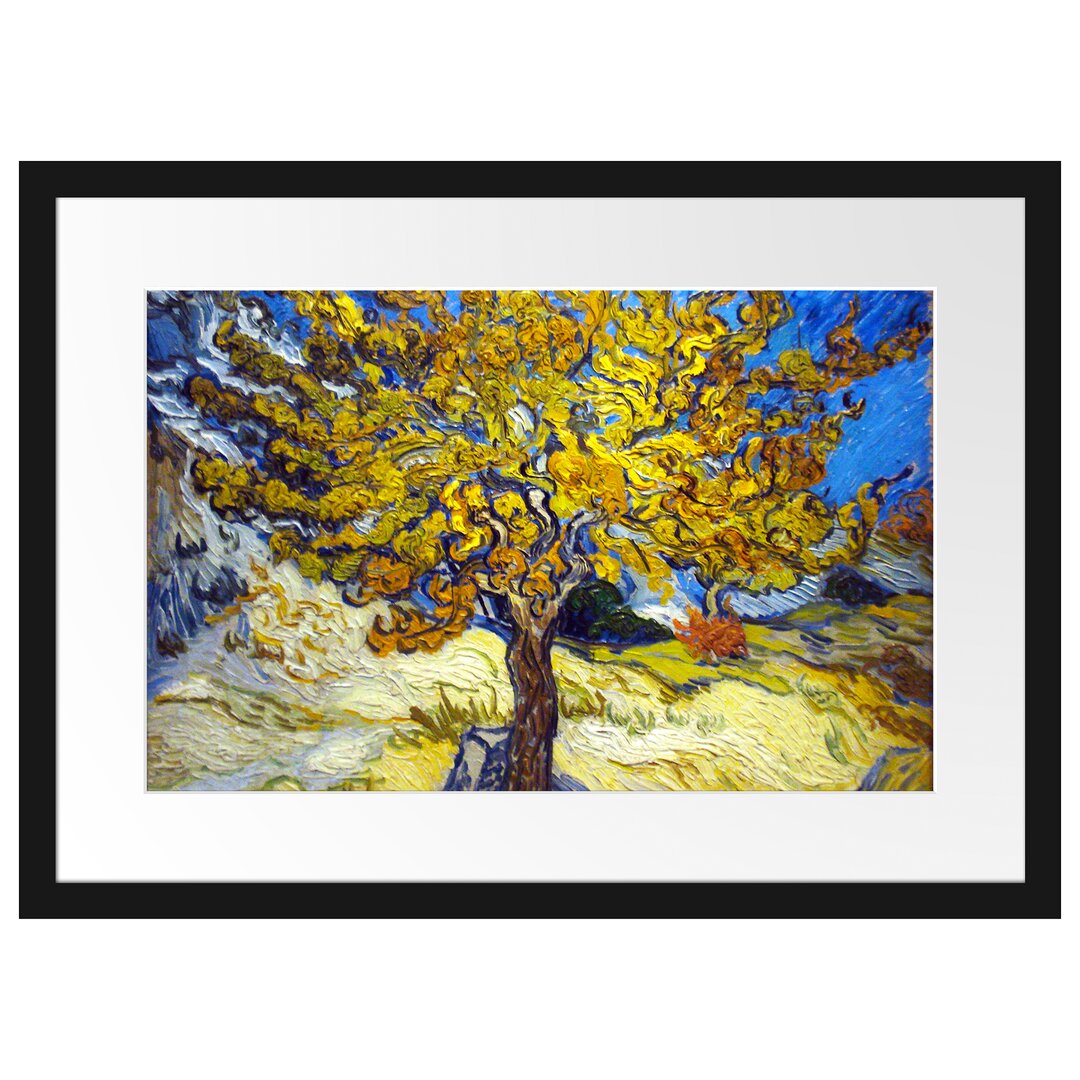 Gerahmter Kunstdruck Mulberry von Vincent Van Gogh