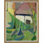 House of Abstraction 5 - Peinture encadrée sur papier