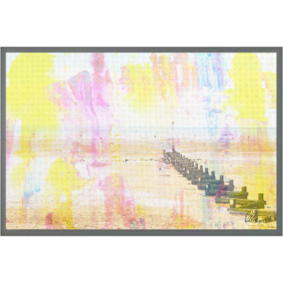 Colourful Beach - Single Picture Frame Print