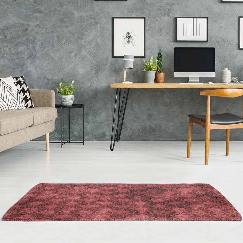 Chenille Indoor Rug, Rectangle 5' x 7'