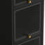Armoire moderne en verre à quatre niveaux avec rangement à cinq niveaux-927448488