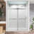 56-60*76 Inch Frameless Double Sliding Shower Doors, Soft-Close, 10Mm SGCC Tempered Glass, Stainless Steel, Shower Door-123698824