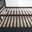 Lit plateforme simple en bois massif avec lit gigogne coulissant-1551779917