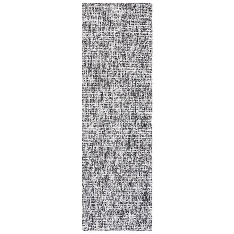 Rhawnie Striped Wool Hand Tufted Area Rug