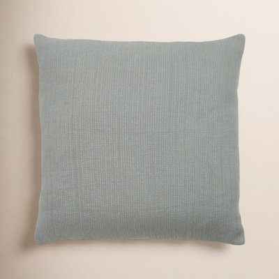 Brocka Textured Cotton Throw Pillow