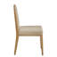 Ensemble de salle à manger extensible à finition en bois de 72 à 90 po Brogdon avec table et chaises en tissu crème-1669495197-1669495192
