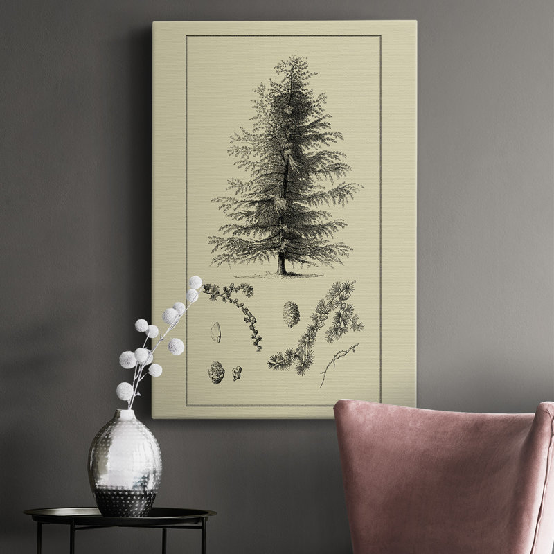 " Arbour Study VI " Painting Print, 18" H x 12" W x 1.5" D