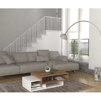 Aldermary Floor Shelf Coffee Table