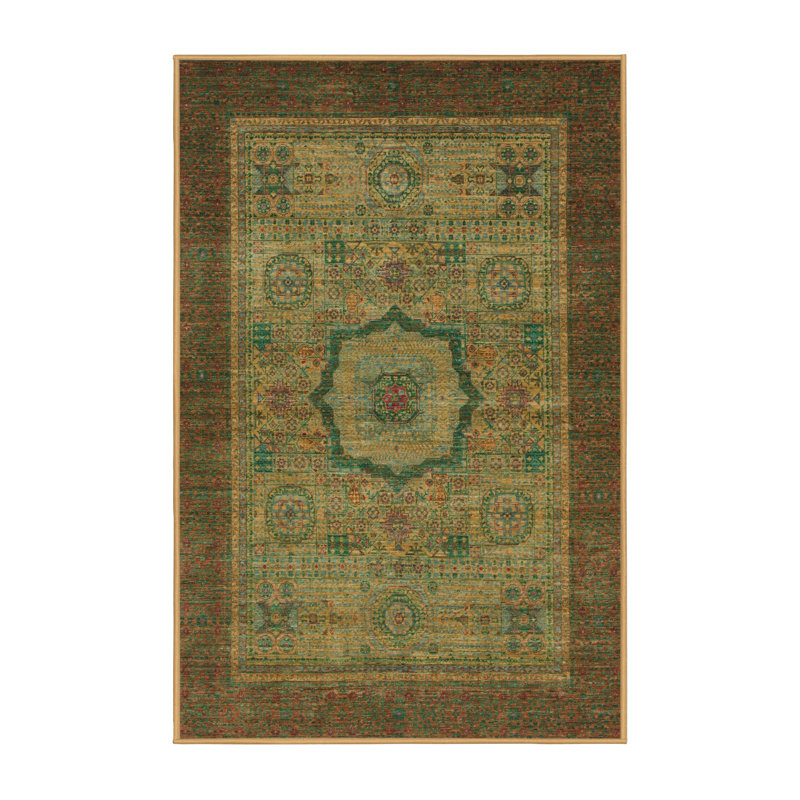 Abstract Indoor Rug, Rectangle 2' x 3'