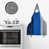Navy Blue/Royal Blue/Silver