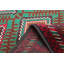 Tapis vert Teimani 2 pi 7 po x 4 pi 5 po