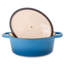 BergHOFF Neo 5Pc Cast Iron Set: 5Qt and 8Qt Covered Dutch Ovens and 10" Fry Pan-77300432