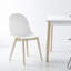 Academy Side Chair with Wooden Frame-46772510-20746343