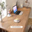 Bureau moderne simple rectangulaire en bois massif-1973685830