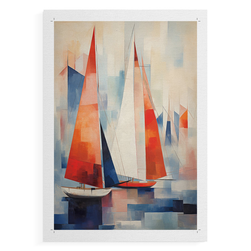 NAUTICAL Series CD XXXII - Impression sur toile seulement - NON CADRE, H 48 po x l 32 po