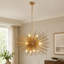 Lustre 29 lumières Mid-Century moderne 12 lumières