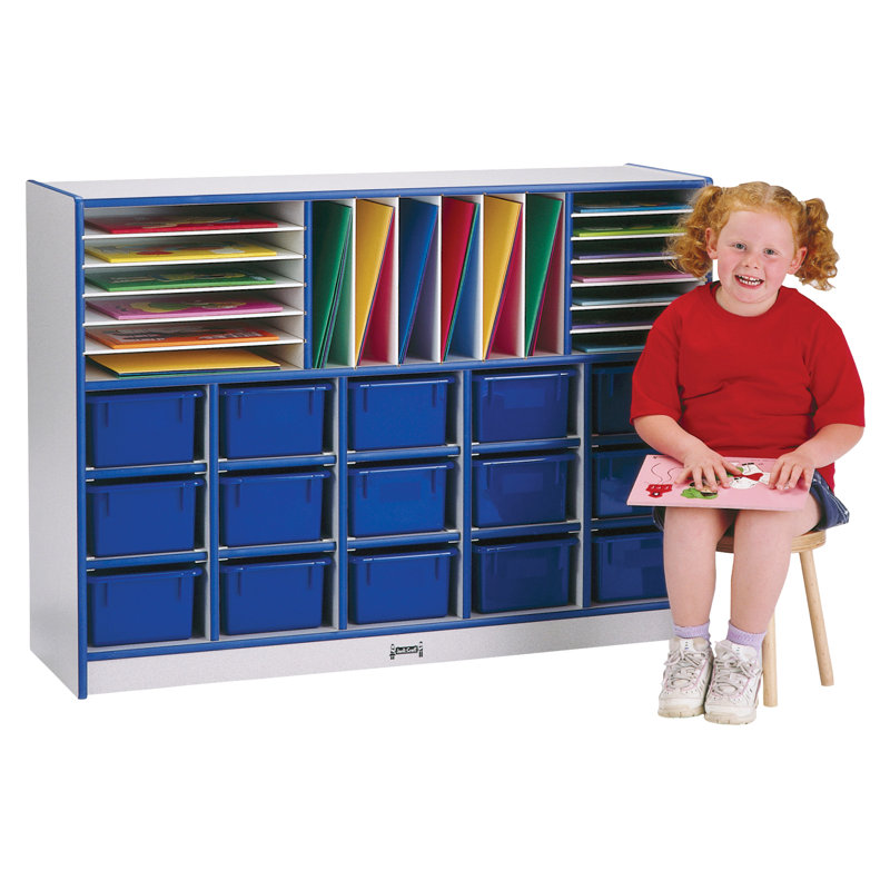 Unité mobile Rainbow Accents®, Bleu, Oui