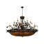 Rustic Lodge 12 - Light Chandelier