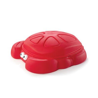 Step2 Crabbie 119.4cm x 40.6cm Plastic Sandbox with Cover