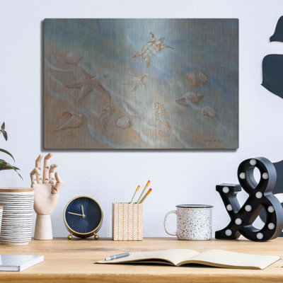 «Seashore Star II» par Pam Britton sur métal