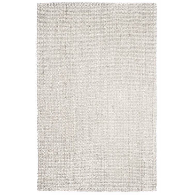 Dean Solid Colour Jute / Sisal Flatweave Area Rug