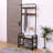Coat Rack, Hall Tree With Shoe Bench For Entryway, Entryway Bench With Coat Rack, 4-In-1, With 9 Removable Hooks, A Hanging Rod
