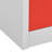 Locker Cabinet - Light Grey 35.4”X17.7”X36.4” Steel Storage Unit, Adjustable Shelves, Secure Locking Design-940508141