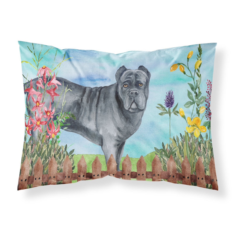 Taie d’oreiller spring, Cane corso brun