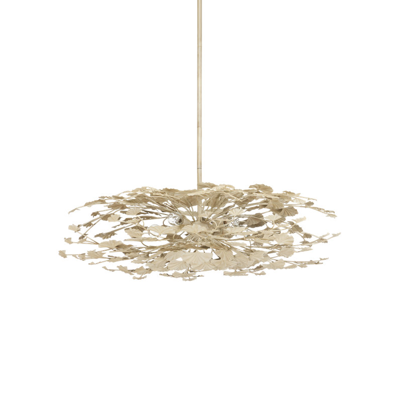 Maidenhair 5 - Light LED Semi Flush Mount
