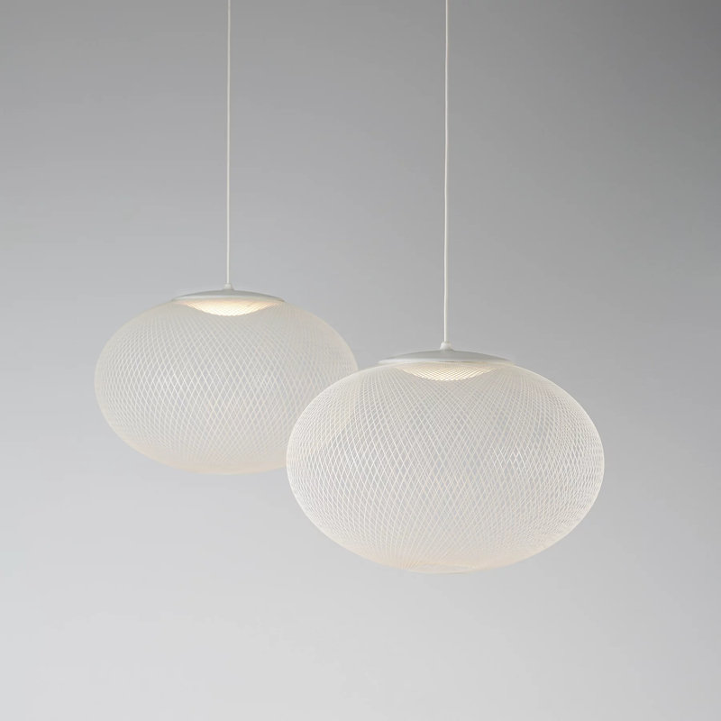 NR2 1 - Light LED Pendant, White, Medium