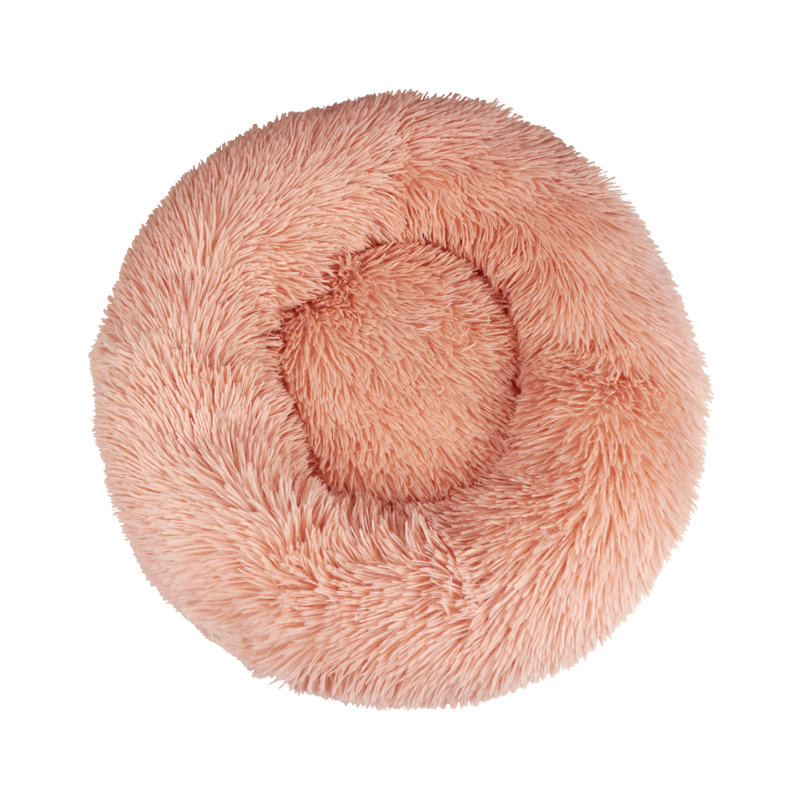 Orthopedic Pet Bed, Pink, 20cm H x 60cm W x 60cm D