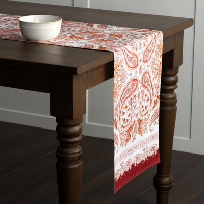 Paisley 100% Cotton Table Runner