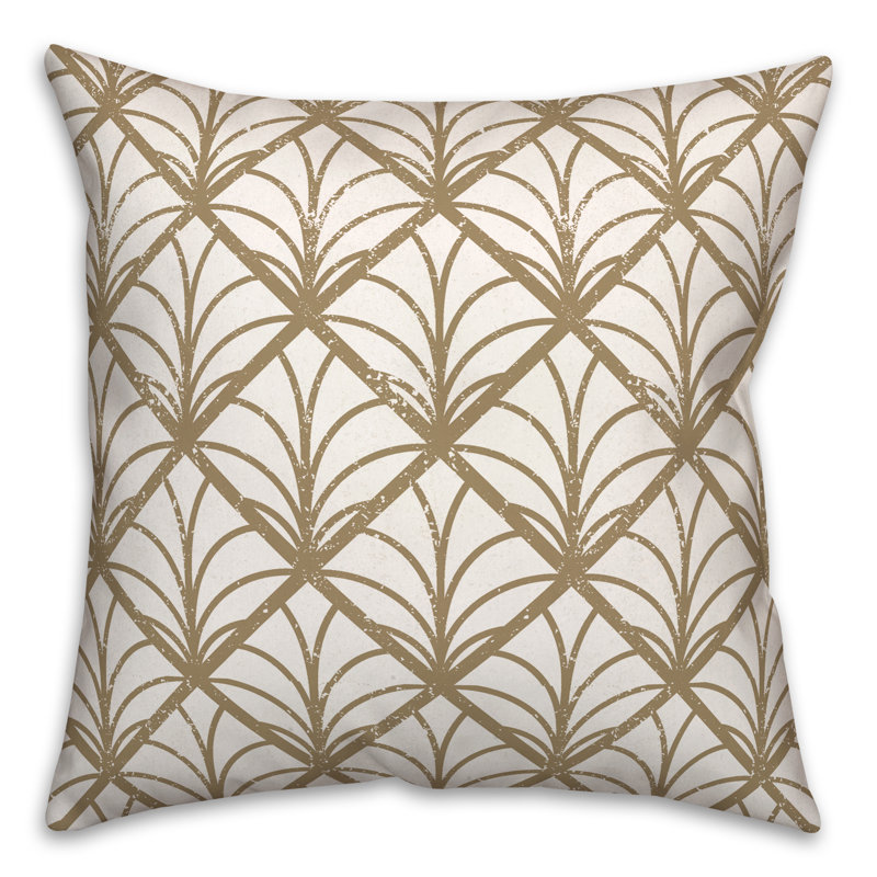 Housse et insert de coussin carré Art Distress