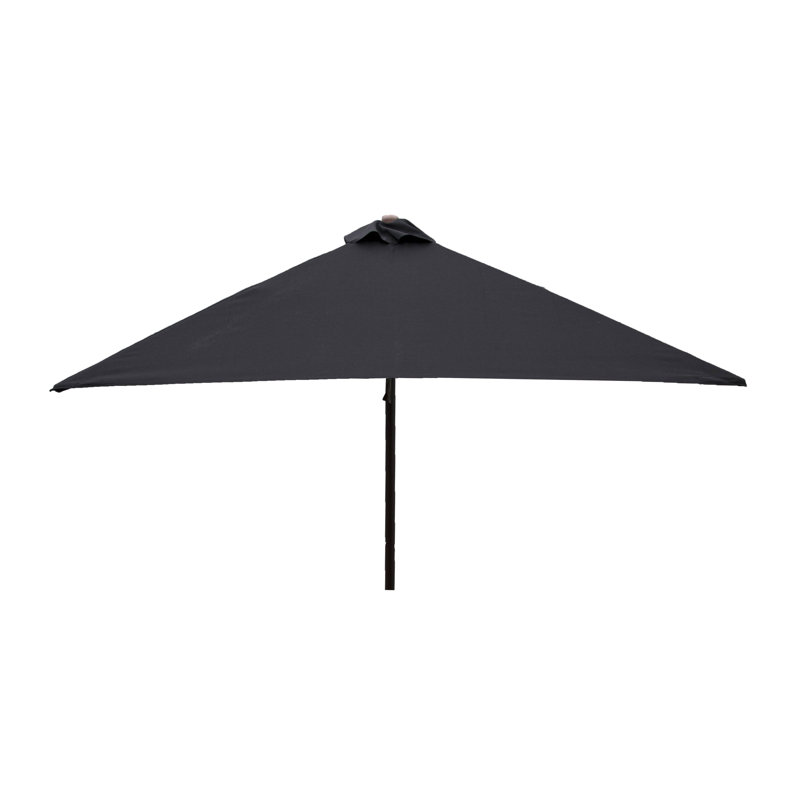 Parasol de marché carré 6,5 pi, Noir