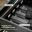 Ebern Portable Charcoal Grill Galvanised Metal, 73 x 31 x 38 cm, Black