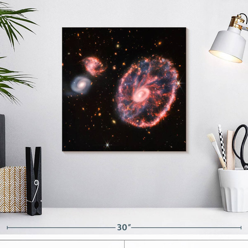 Oberle The Cartwheel Galaxy From Webb
