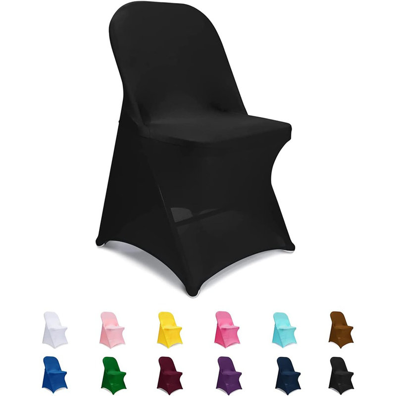 Housses pour chaise pliante - Assorties / Variété - Ensemble de 20 / Spandex / Banquet et utilisation événementielle