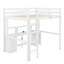 Lit mezzanine double avec tiroirs Andhy Kids
