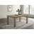 87-inch Solid Wood Extension Dining Table, Vineyard Oak