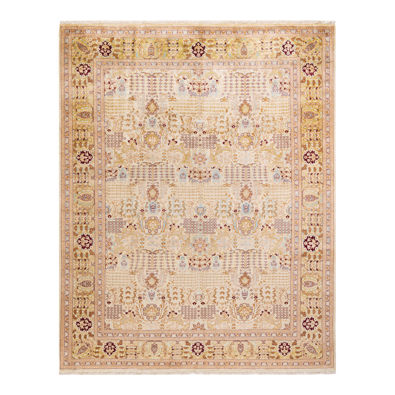 Classic One-of-a-Kind 8' 0" x 10' 4" Hand Knotted Area Rug