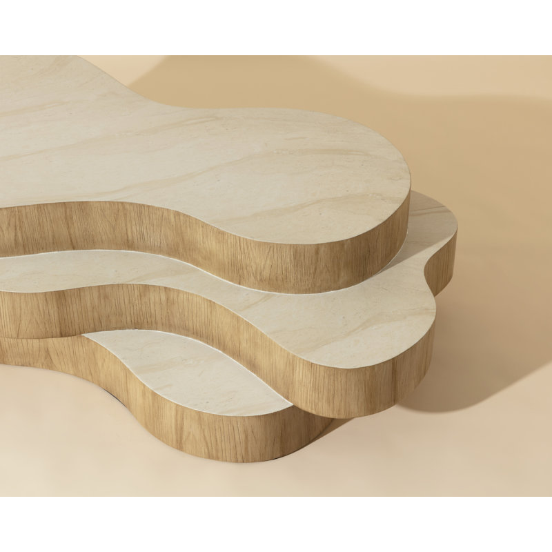 Geddes Outdoor Free Form Coffee Table
