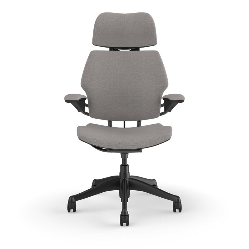 Freedom Headrest Ergonomic Task Chair - Autumn, Gray - 10