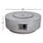 Rashid Round Concrete Propane Smokeless Fire Pit Table-722962298