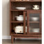 Petite commode décorative en bois massif-129651270