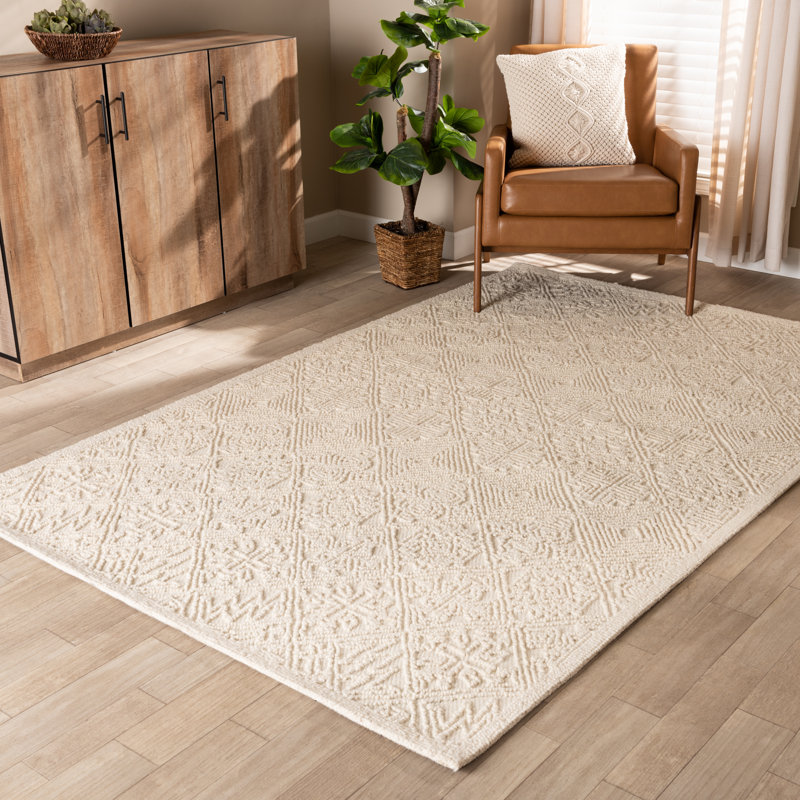 Doyal Wool Geometric Indoor Rug