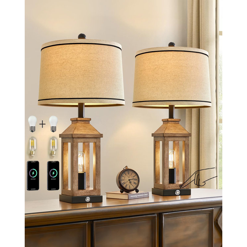 Azore Resin USB Table Lamp