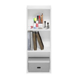 Helissa 3-Tier No Tool Assembly Open Shelf Bookcase