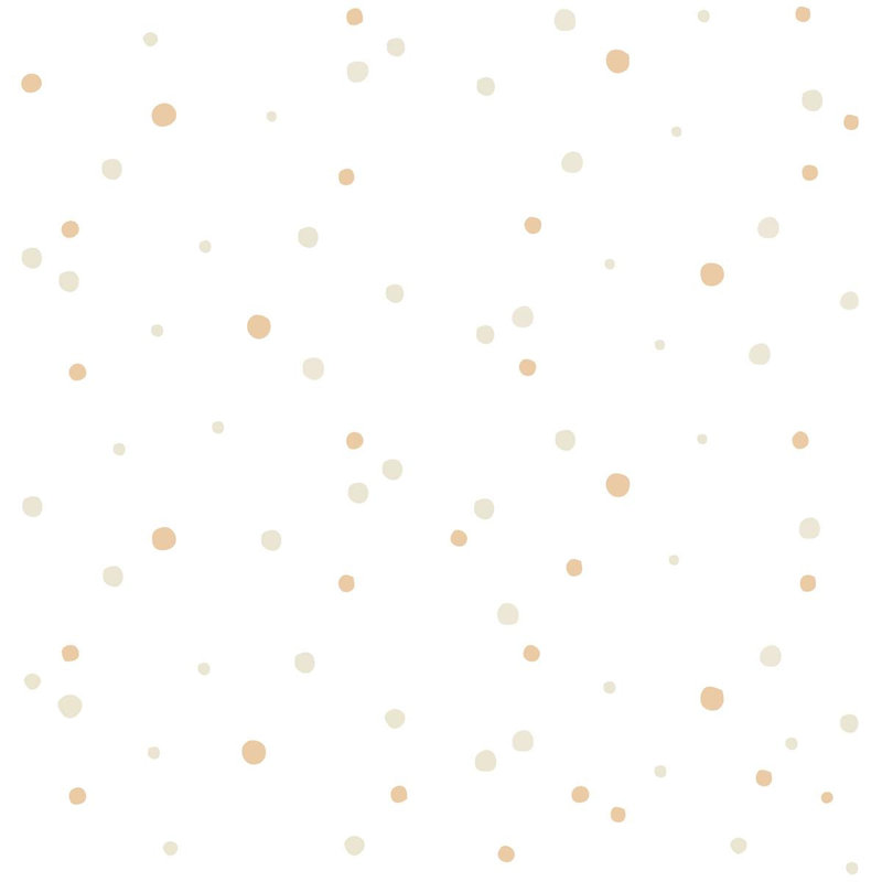 Papier peint adhésif à pois doux L 96 po x l 24 po N010144