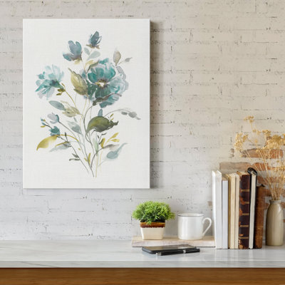 Lin Botanical I - impression sur toile tendue